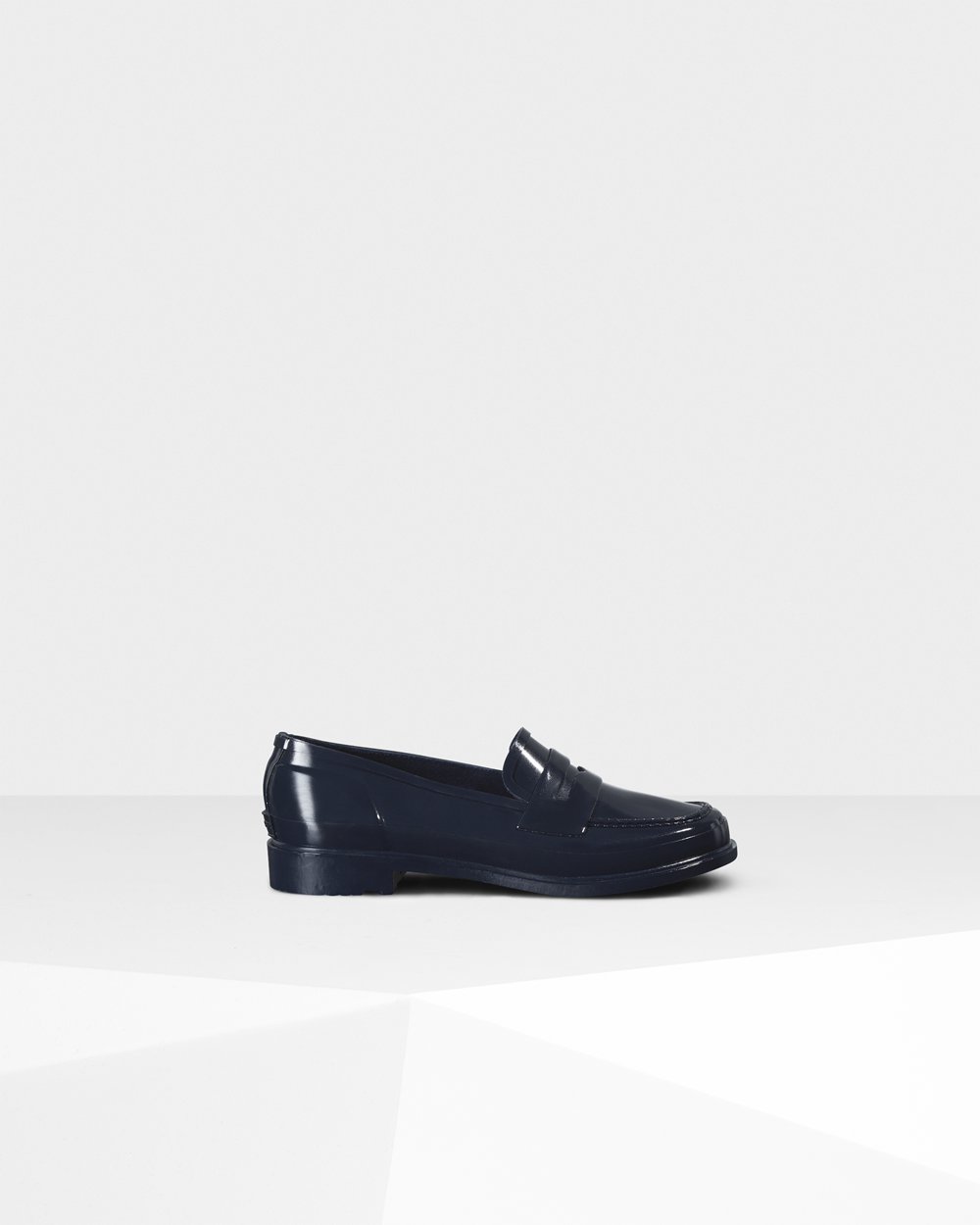 Mocassins Hunter Feminina Azul Marinho - Original Gloss Penny - 82KXYAONC